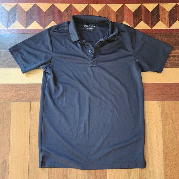 Nautica Boys School Uniform Navy Polo Shirt Size Large (14/16) - Picture 3 of 6